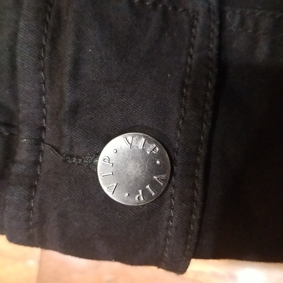 Black Cargo Joggers size 1/2 - Picture 2 of 3